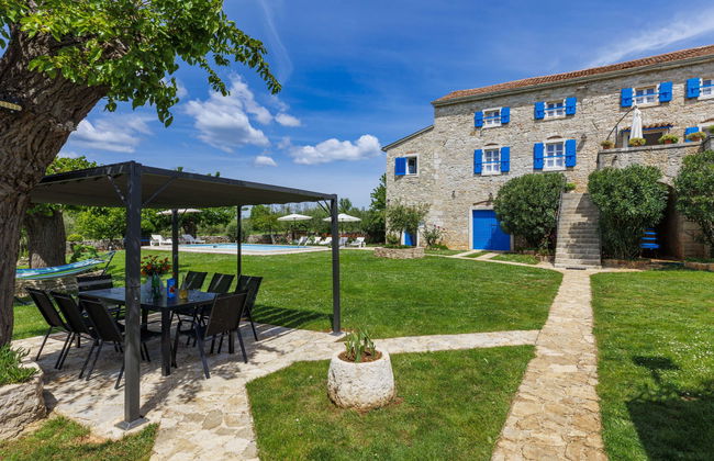 Casa de 4 quartos em Sveti Lovreč com piscina privada e jardim - Foto 43