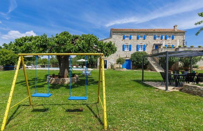 Casa de 4 quartos em Sveti Lovreč com piscina privada e jardim - Foto 44