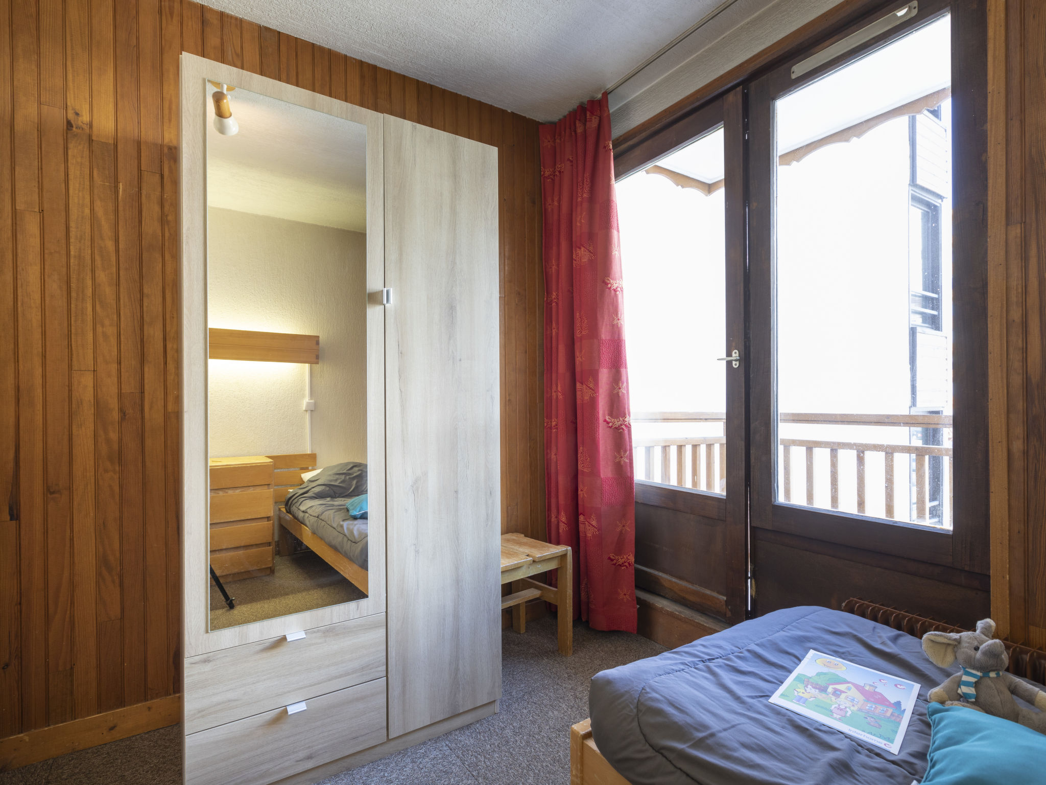 Foto 14 - Appartamento con 1 camera da letto a Les Belleville con vista sulle montagne