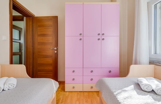 Apartamento de 3 quartos em Jasenice com piscina e terraço - Foto 21