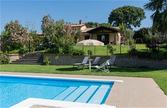 Foto 1 - Casa de 3 habitaciones en Bolsena con piscina y jardín