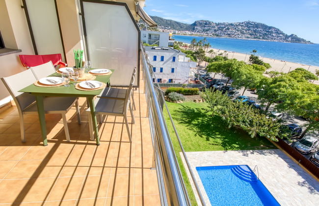 Apartamento de 3 quartos em Roses com piscina e jardim - Foto 22