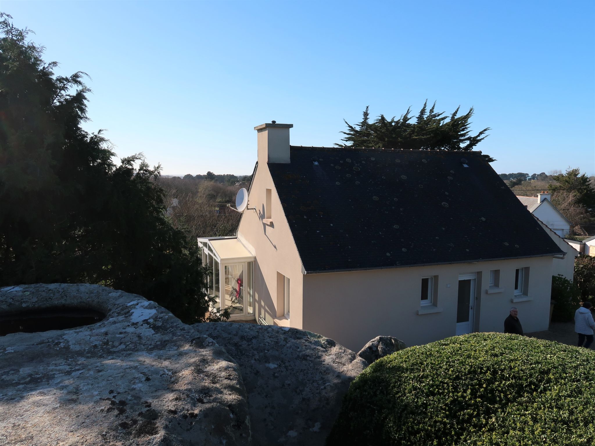 Photo 14 - Maison de 2 chambres à Pleumeur-Bodou avec jardin et vues à la mer