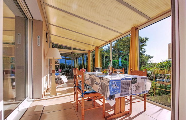 Casa de 2 quartos em Pleumeur-Bodou com jardim e terraço - Foto 9