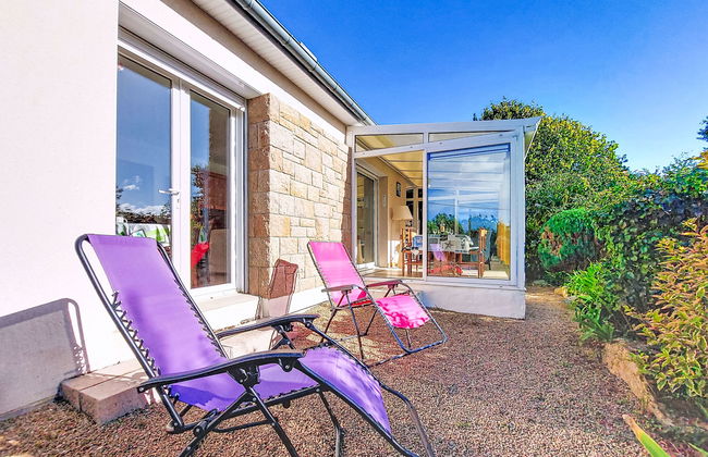Casa de 2 quartos em Pleumeur-Bodou com jardim e terraço - Foto 21
