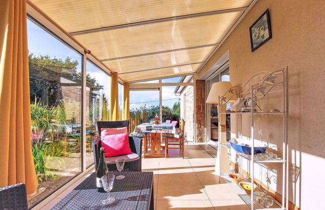 Casa de 2 quartos em Pleumeur-Bodou com jardim e terraço - Foto 17