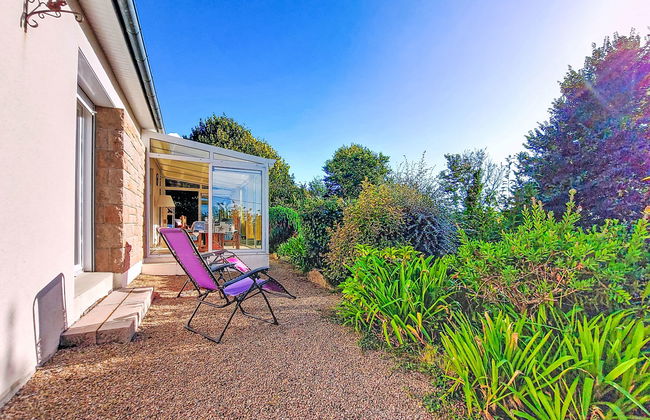 Casa de 2 quartos em Pleumeur-Bodou com jardim e terraço - Foto 25