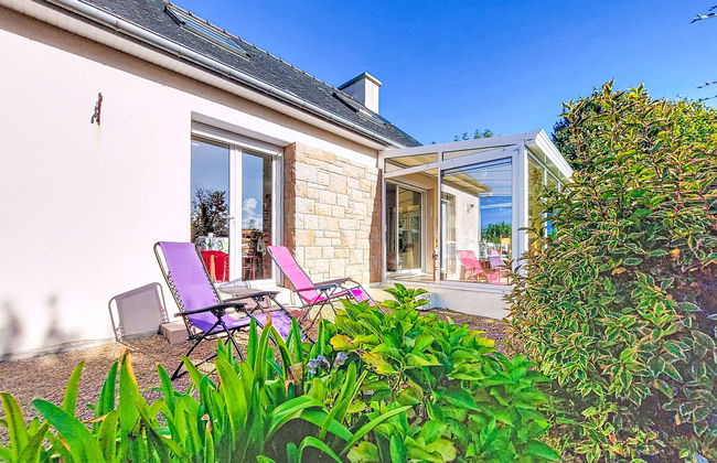 Casa de 2 quartos em Pleumeur-Bodou com jardim e terraço - Foto 20