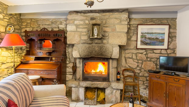 Casa de 2 quartos em Lampaul-Ploudalmézeau com jardim - Foto 4