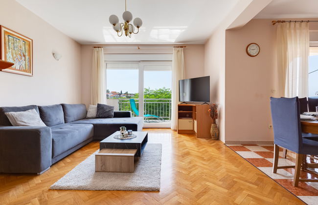 Apartamento de 3 quartos em Obrovac com jardim e terraço - Foto 12
