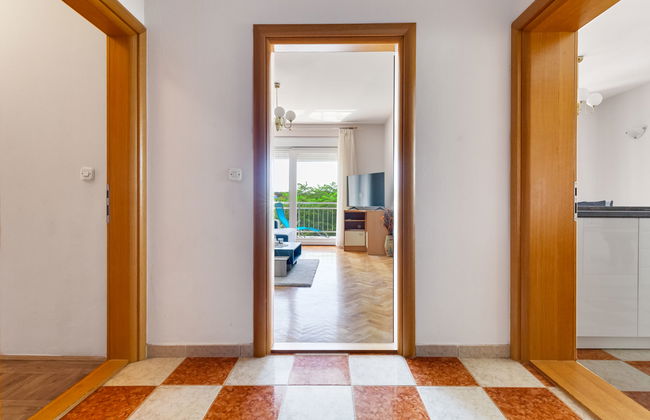 Apartamento de 3 quartos em Obrovac com jardim e terraço - Foto 22