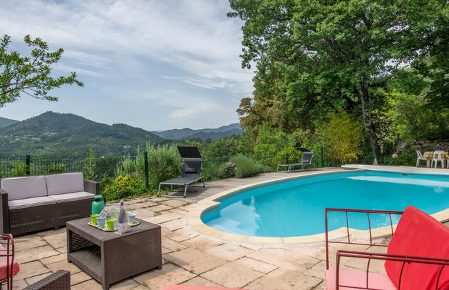Haus mit 3 Schlafzimmern in Saint-Jean-du-Gard mit privater pool und garten - Foto 1
