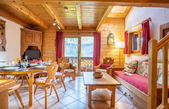 Apartamento de 3 quartos em Les Houches com piscina e jardim - Foto 7