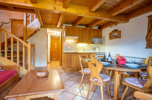 Foto 8 - Apartamento de 3 quartos em Les Houches com piscina e vista para a montanha