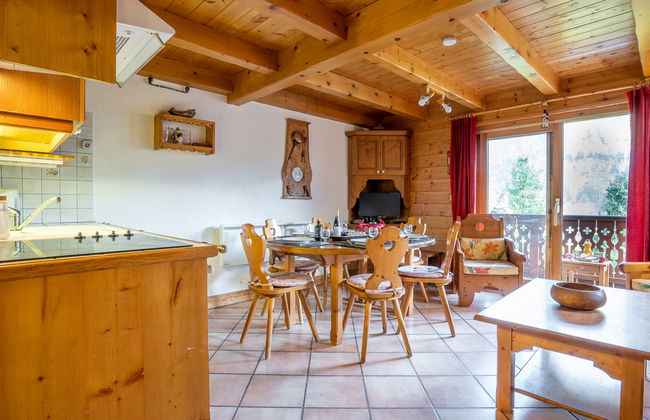 Apartamento de 3 quartos em Les Houches com piscina e jardim - Foto 6