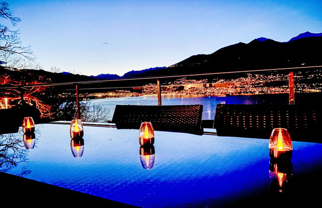 Apartamento de 3 quartos em Gambarogno com piscina e terraço - Foto 5