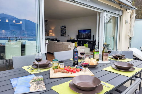 Foto 17 - Appartamento con 2 camere da letto a Gambarogno con piscina e terrazza