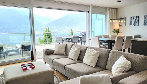 Apartment mit 3 Schlafzimmern in Gambarogno mit schwimmbad und terrasse - Foto 4