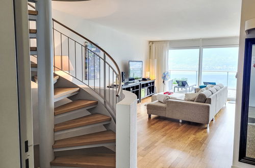 Foto 14 - Appartamento con 2 camere da letto a Gambarogno con piscina e terrazza