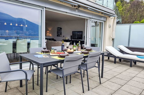 Foto 19 - Appartamento con 2 camere da letto a Gambarogno con piscina e terrazza