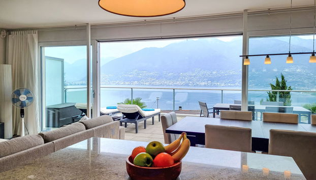 Apartment mit 3 Schlafzimmern in Gambarogno mit schwimmbad und terrasse - Foto 2