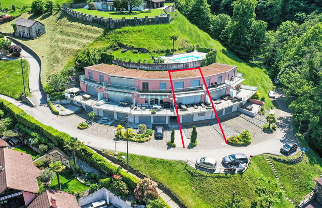 Apartamento de 3 quartos em Gambarogno com piscina e terraço - Foto 6