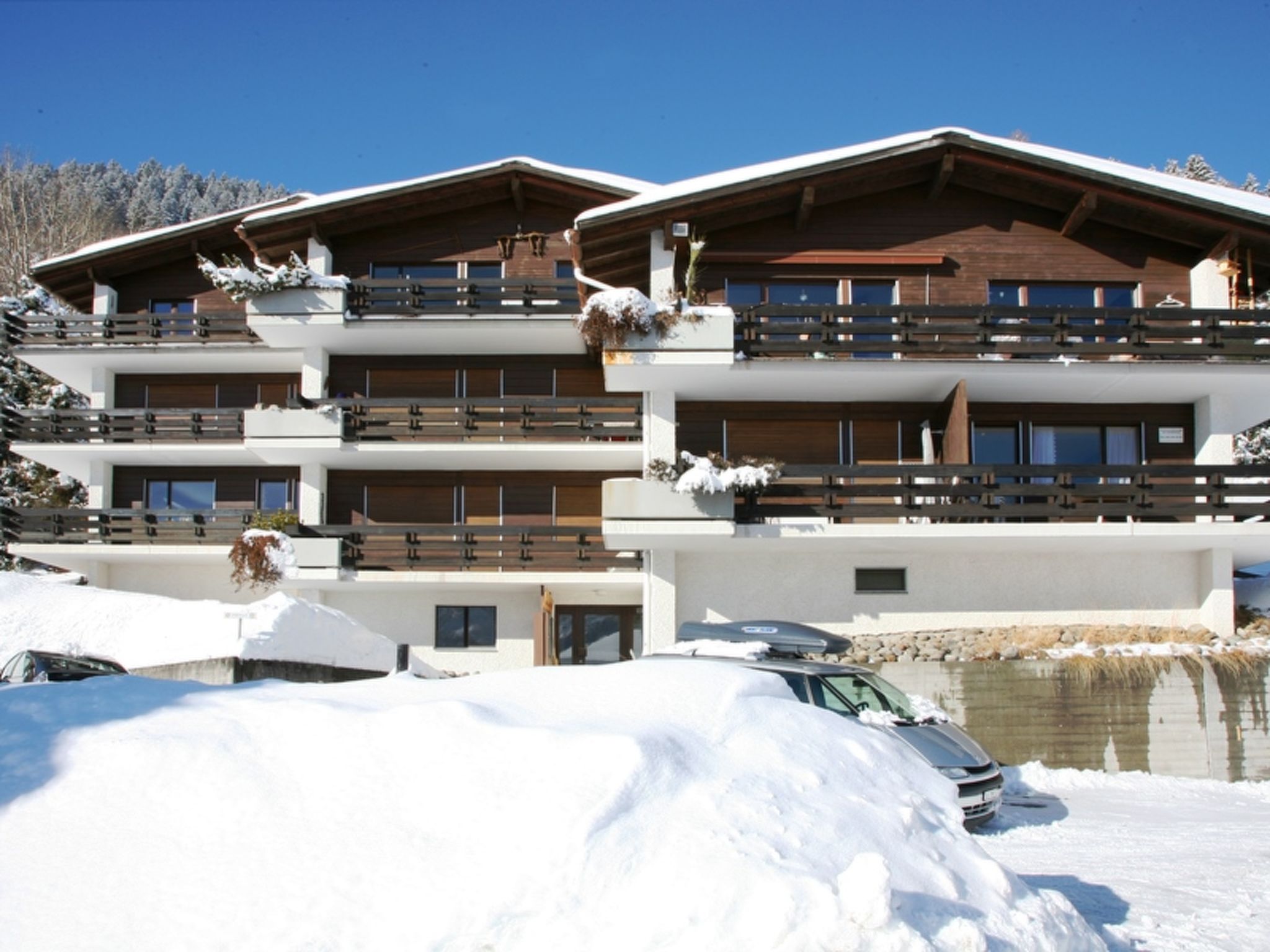 Foto 1 - Apartamento de 1 habitación en Disentis/Mustér con vistas a la montaña