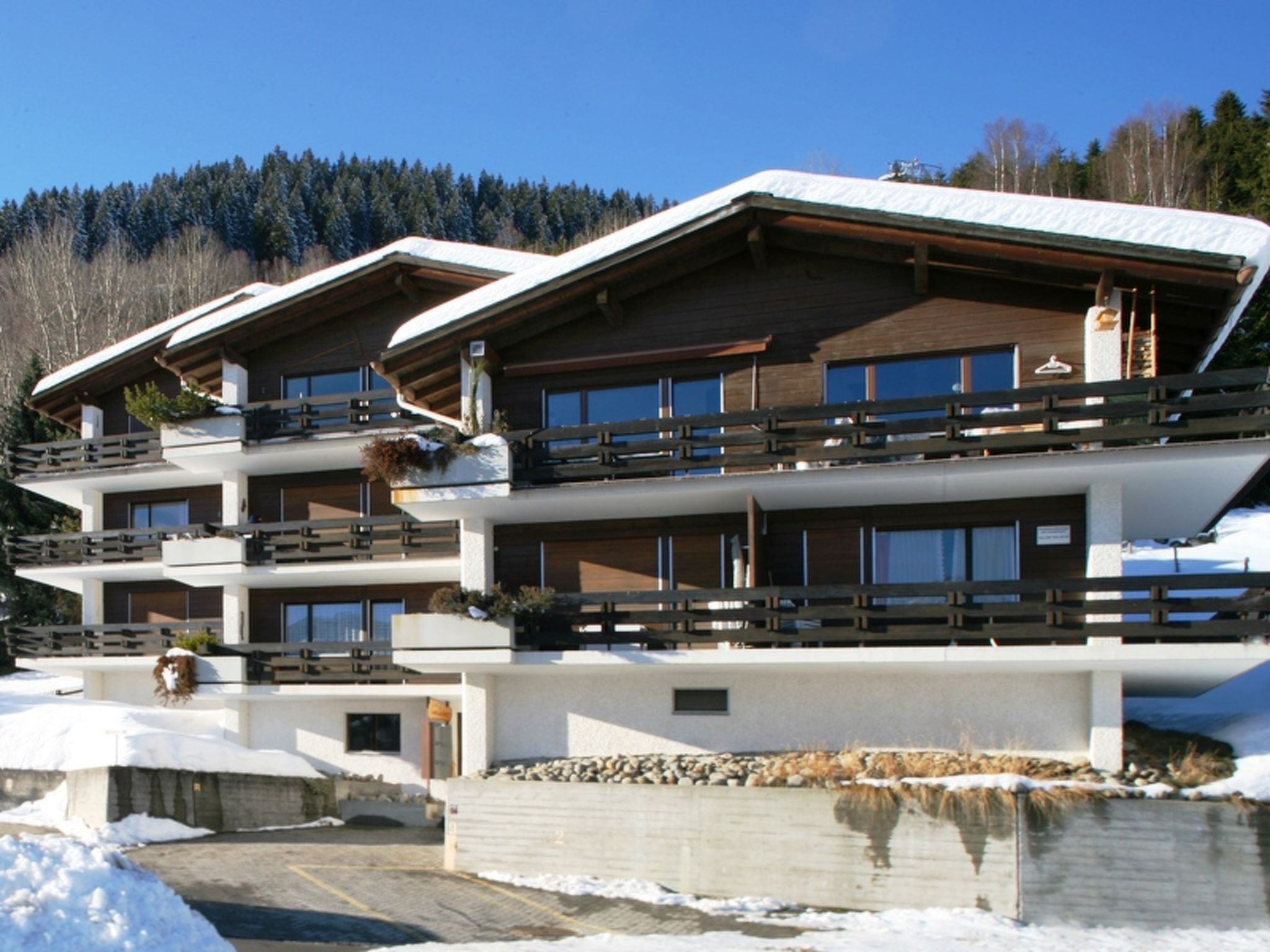 Foto 5 - Apartment mit 1 Schlafzimmer in Disentis/Mustér mit blick auf die berge