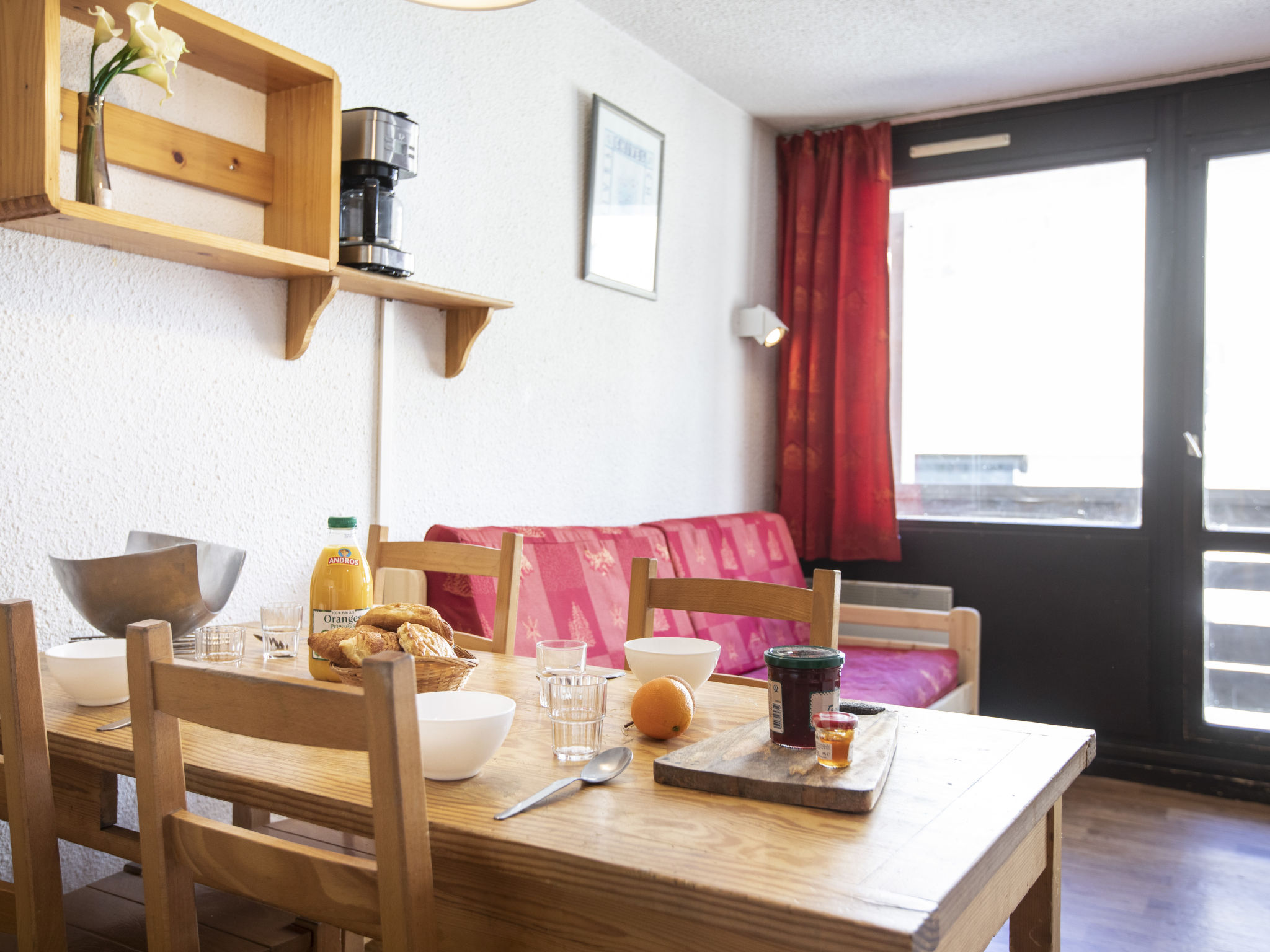 Foto 3 - Appartamento con 2 camere da letto a Les Belleville con vista sulle montagne