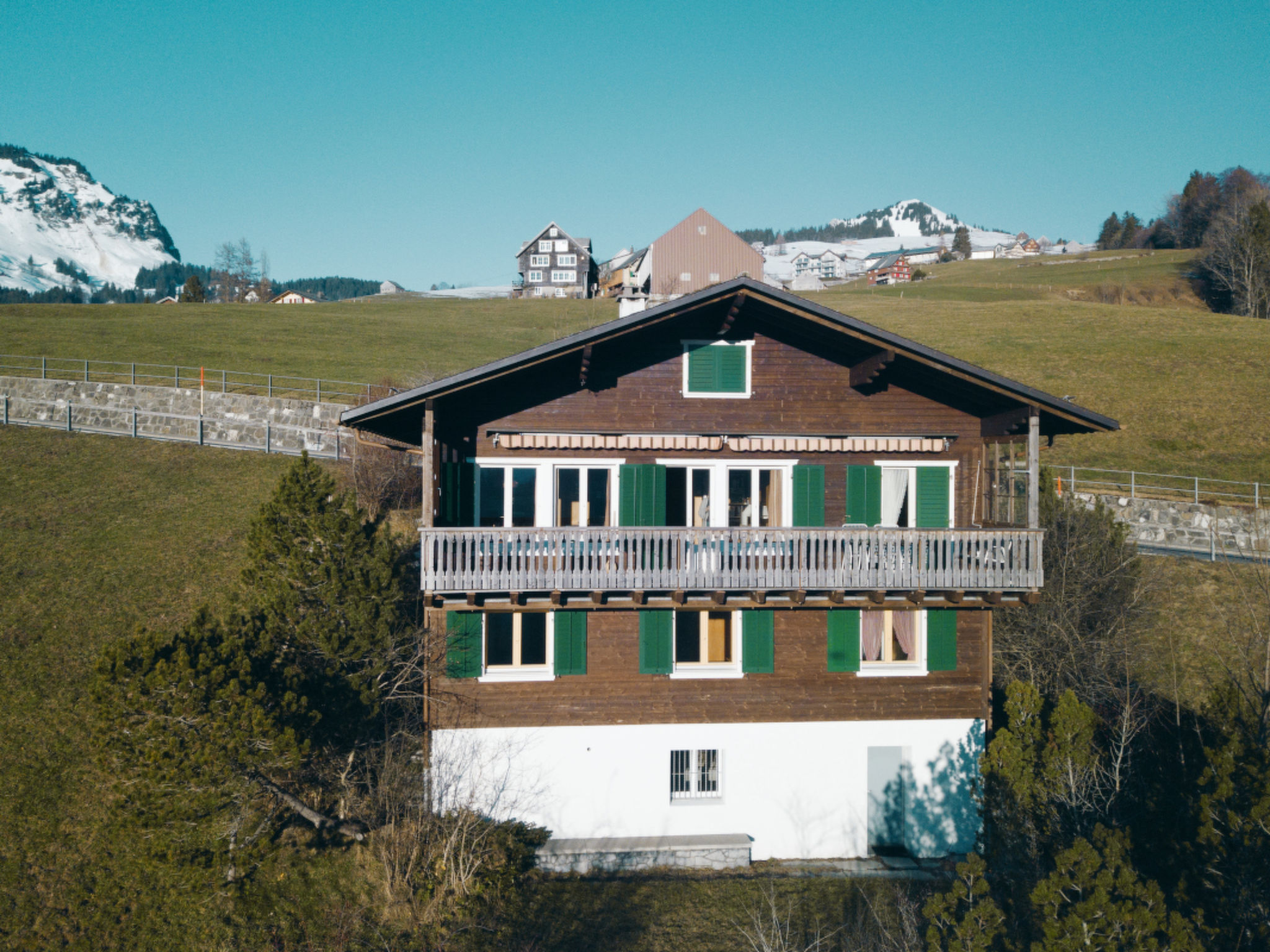 Foto 2 - Apartamento de 3 quartos em Amden com vista para a montanha