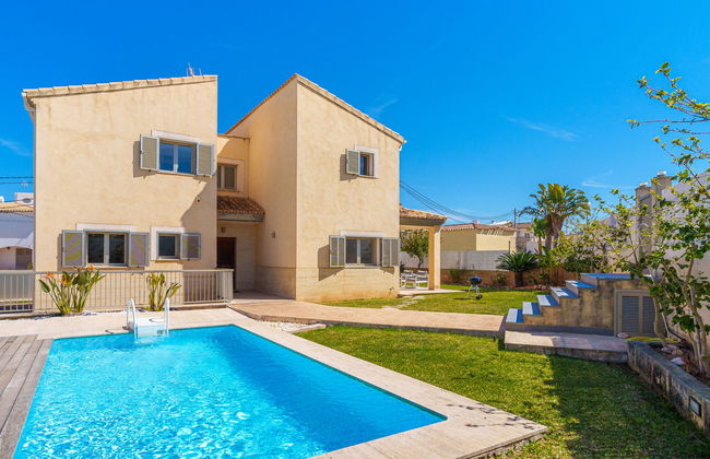 Casa de 5 quartos em Alcúdia com piscina privada e jardim - Foto 50