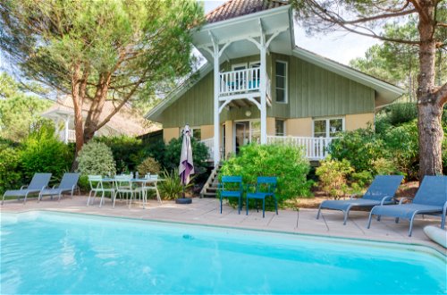 Photo 1 - Maison de 2 chambres à Lacanau avec piscine privée et jardin