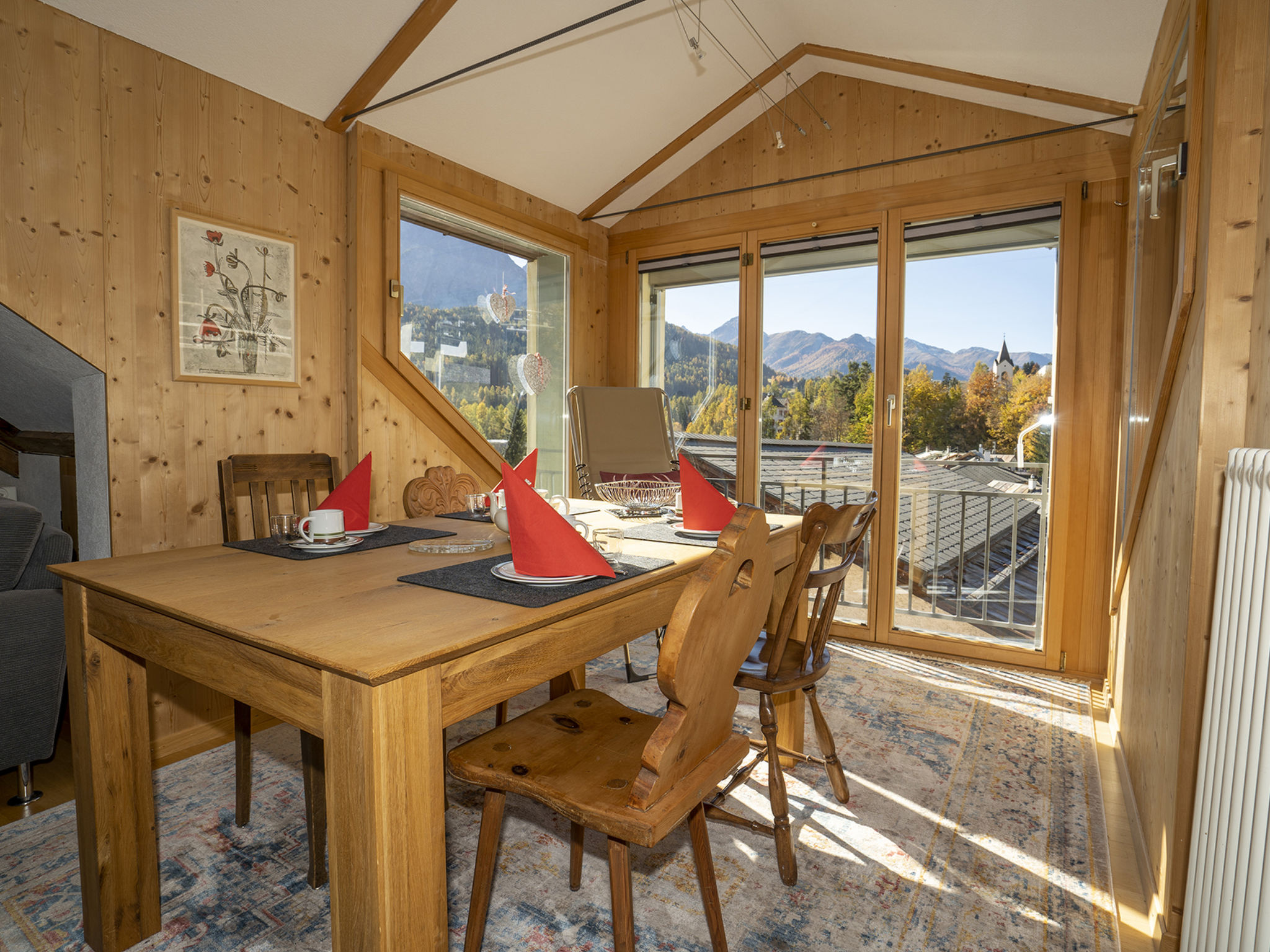 Foto 5 - Apartment mit 2 Schlafzimmern in Scuol mit blick auf die berge