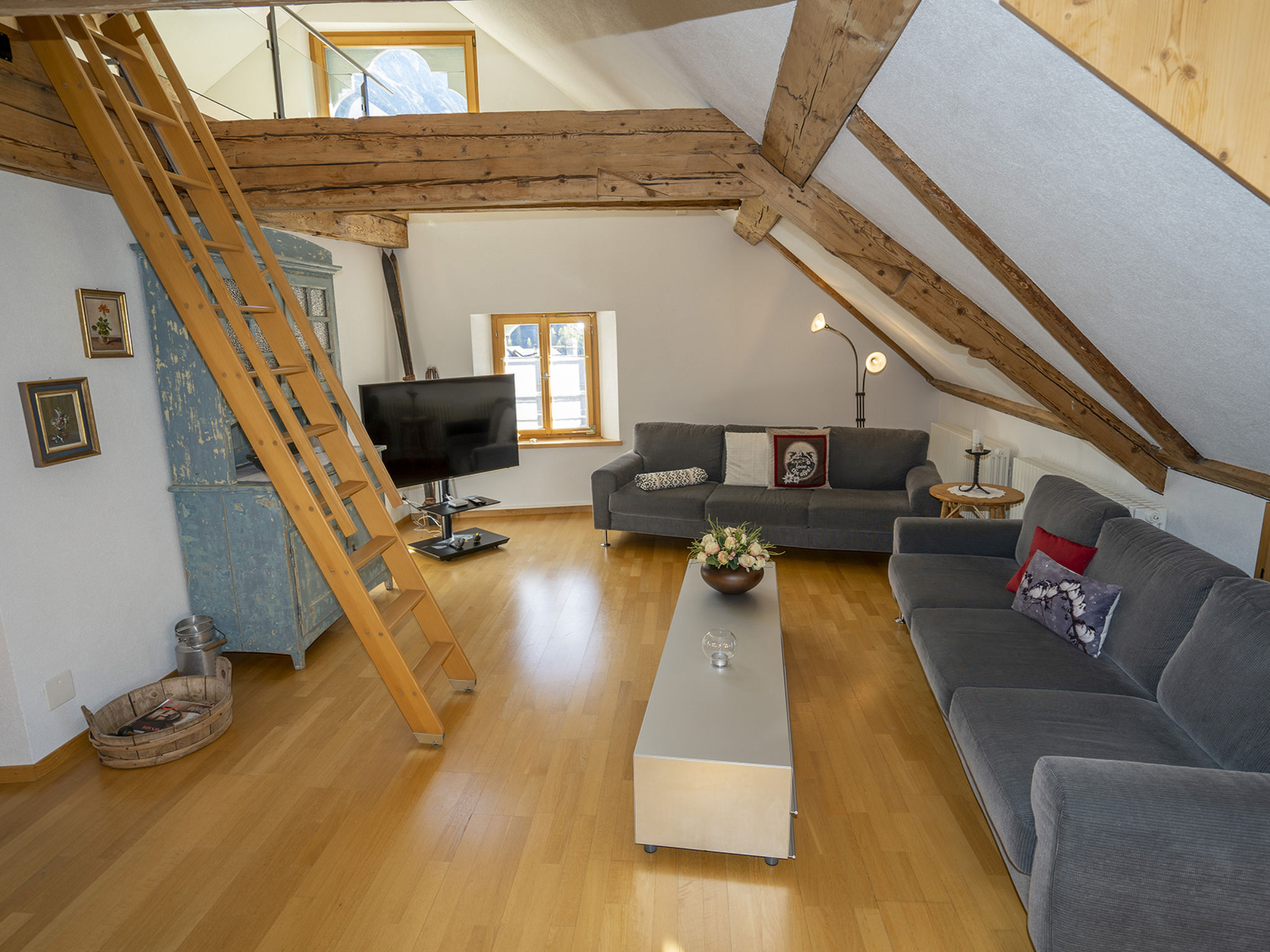 Foto 8 - Apartamento de 2 quartos em Scuol com vista para a montanha