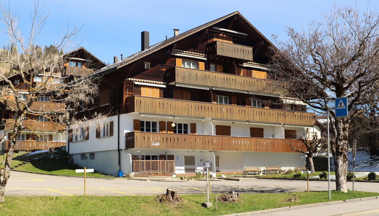 Foto 1 - Apartamento de 1 habitación en Saanen con vistas a la montaña