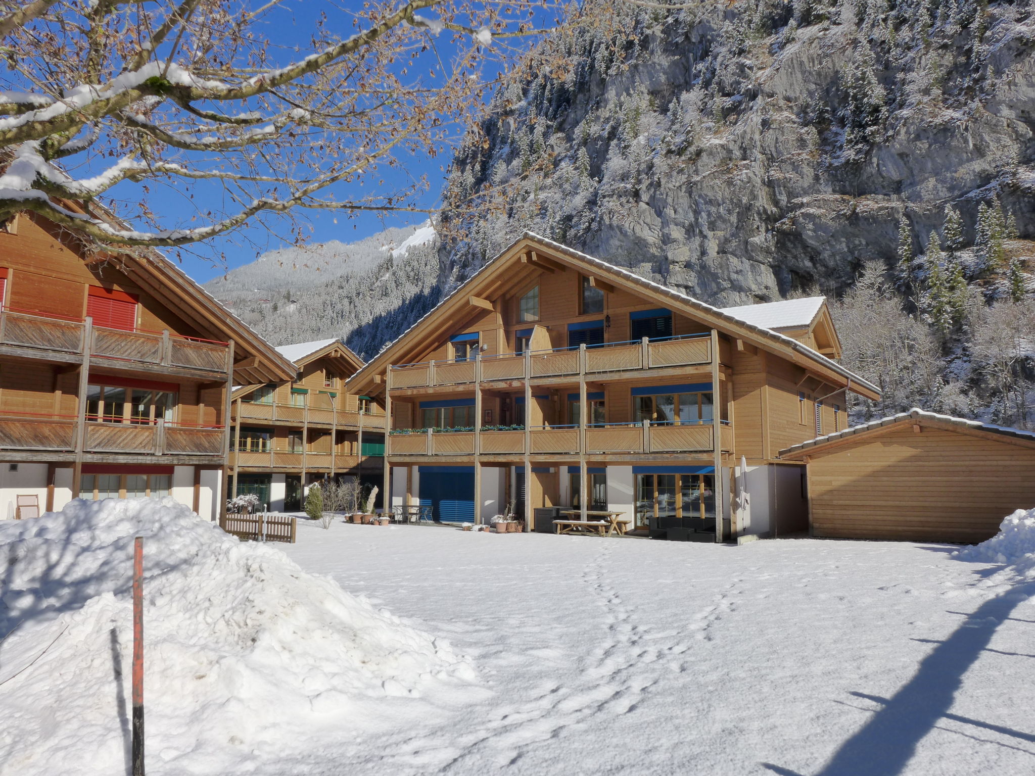 Foto 26 - Apartamento de 2 habitaciones en Lauterbrunnen con vistas a la montaña