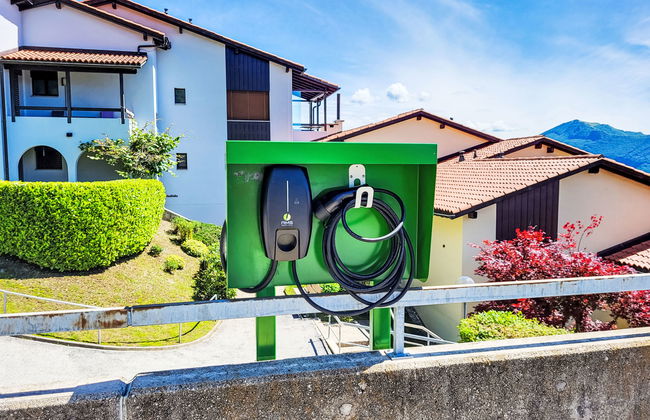 Apartamento de 2 quartos em Cademario com piscina e jardim - Foto 26