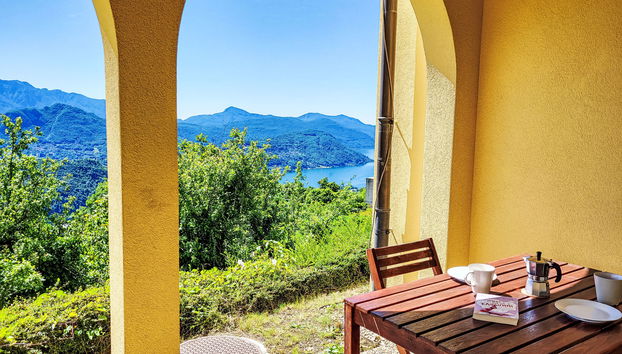 Apartamento de 2 quartos em Cademario com piscina e jardim - Foto 4