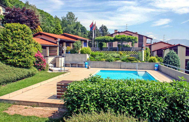 Apartamento de 2 quartos em Cademario com piscina e jardim - Foto 18