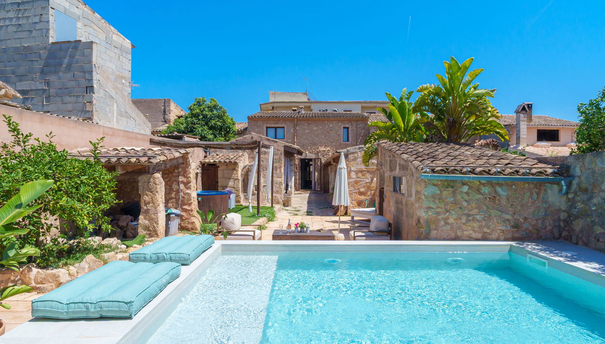 Casa de 4 quartos em Vilafranca de Bonany com piscina privada e jardim - Foto 1
