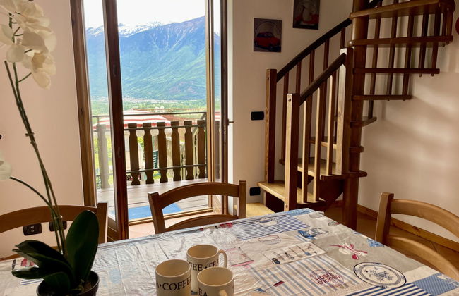 Apartment mit 2 Schlafzimmern in Sorico mit garten - Foto 1