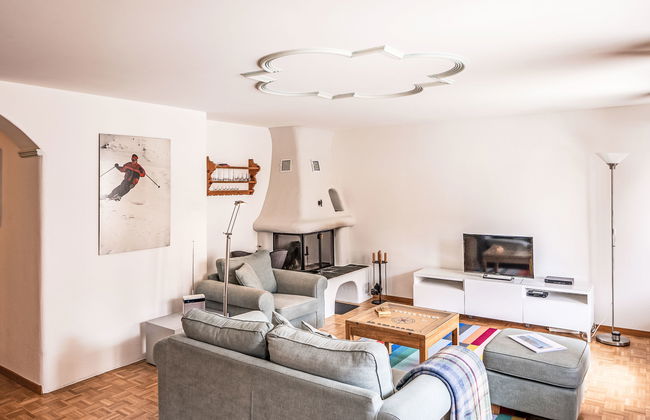 Apartment mit 3 Schlafzimmern in Zuoz mit garten - Foto 9