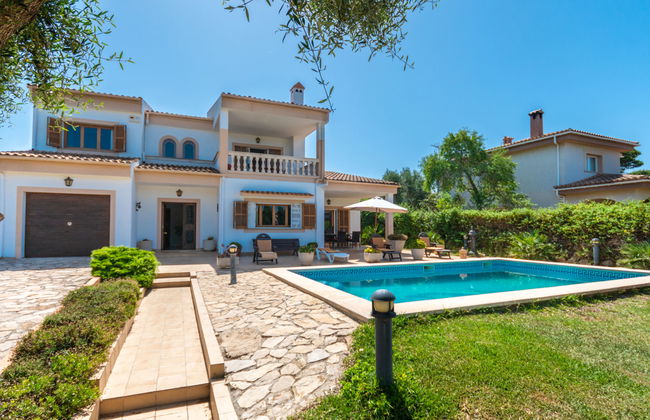 Casa de 4 quartos em Llucmajor com piscina privada e jardim - Foto 2