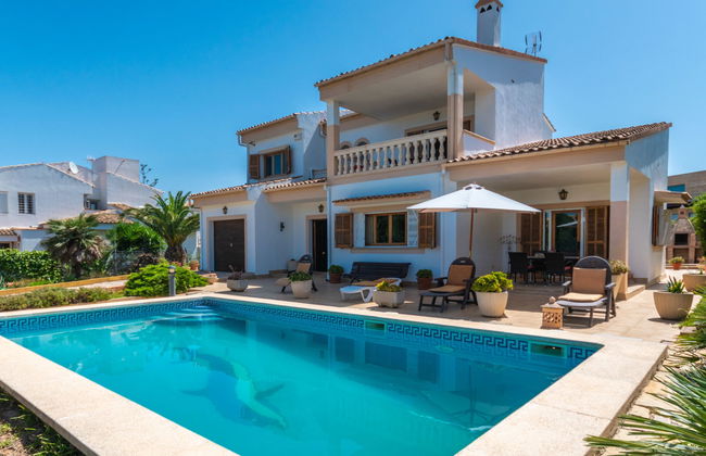 Casa de 4 quartos em Llucmajor com piscina privada e jardim - Foto 22