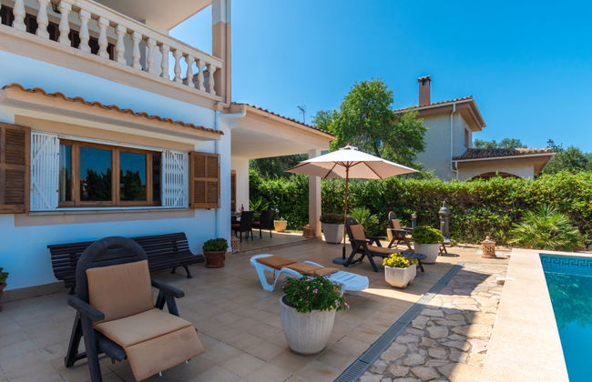 Casa de 4 quartos em Llucmajor com piscina privada e jardim - Foto 25