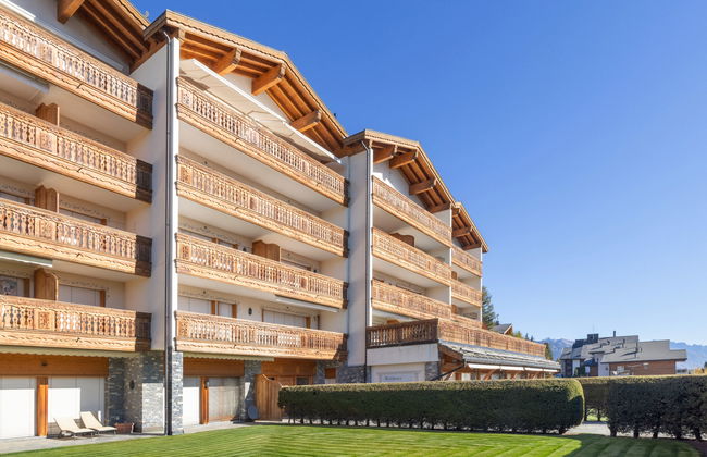 Apartamento de 5 quartos em Crans-Montana com jardim e terraço - Foto 41