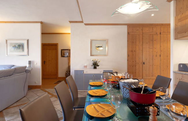 Apartamento de 5 quartos em Crans-Montana com jardim e terraço - Foto 9