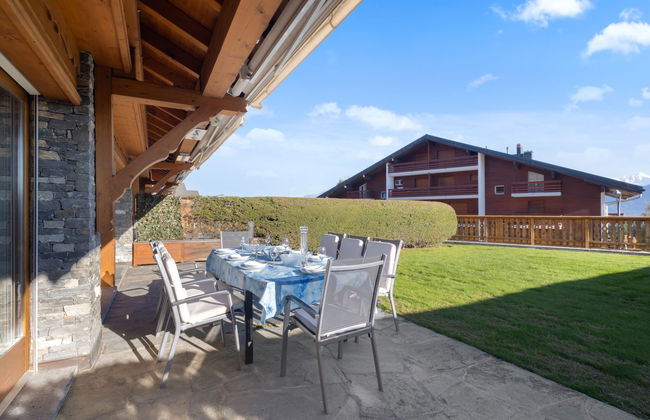 Apartamento de 5 quartos em Crans-Montana com jardim e terraço - Foto 30