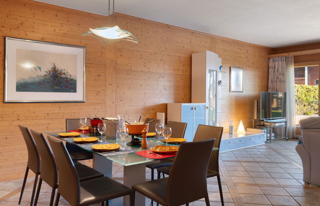 Apartamento de 5 quartos em Crans-Montana com jardim e terraço - Foto 7