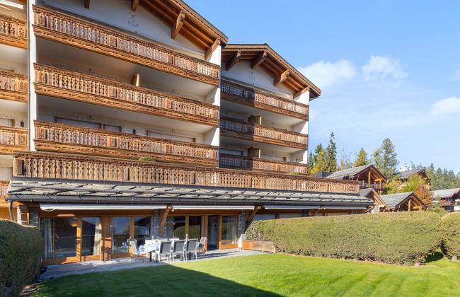 Apartamento de 5 quartos em Crans-Montana com jardim e terraço - Foto 33